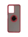 Wholesale Bizon Case Hybrid Ring Realme C33 / C30 / Narzo 50i Prime smoky with a red frame - BIZ726 - {ean13} - Hurt