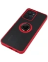 Wholesale Bizon Case Hybrid Ring Realme C33 / C30 / Narzo 50i Prime smoky with a red frame - BIZ726 - {ean13} - Hurt