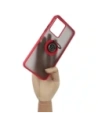 Wholesale Bizon Case Hybrid Ring Realme C33 / C30 / Narzo 50i Prime smoky with a red frame - BIZ726 - {ean13} - Hurt