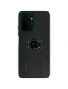 Wholesale Bizon Case Hybrid Ring Realme C33 / C30 / Narzo 50i Prime smoky with a dark green frame - BIZ728 - {ean13} - Hurt