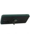 Wholesale Bizon Case Hybrid Ring Realme C33 / C30 / Narzo 50i Prime smoky with a dark green frame - BIZ728 - {ean13} - Hurt