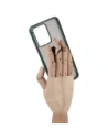 Wholesale Bizon Case Hybrid Ring Realme C33 / C30 / Narzo 50i Prime smoky with a dark green frame - BIZ728 - {ean13} - Hurt