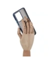 Hurtownia GSM - Etui z uchwytem na palec Bizon Case Hybrid Ring do Realme C33 / C30 / Narzo 50i Prime przydymione z granatową ramką - BIZ729 - {ean13} - Hurt