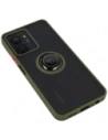 Wholesale Bizon Case Hybrid Ring Realme C33 / C30 / Narzo 50i Prime smoky with a green frame - BIZ730 - {ean13} - Hurt