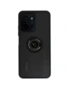 Hurtownia GSM - Etui z uchwytem na palec Bizon Case Hybrid Ring do Realme C33 / C30 / Narzo 50i Prime przydymione z czarną ramką - BIZ731 - {ean13} - Hurt