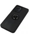 Hurtownia GSM - Etui z uchwytem na palec Bizon Case Hybrid Ring do Realme C33 / C30 / Narzo 50i Prime przydymione z czarną ramką - BIZ731 - {ean13} - Hurt