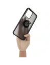 Wholesale Bizon Case Hybrid Ring Realme C33 / C30 / Narzo 50i Prime smoky with a black frame - BIZ731 - {ean13} - Hurt