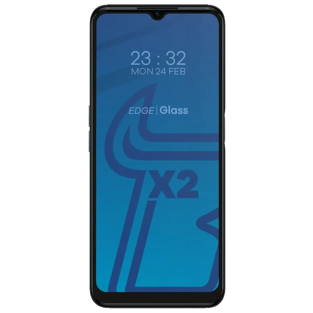 Hurtownia GSM - Bizon Glass Edge edzett üveg - [2 PACK] + lencsevédelem Realme C35 fekete - BIZ734 - {ean13} - Hurt