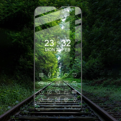 Szkło hartowane Bizon Glass Edge - [2 PACK] + ochrona na obiektyw Realme C35