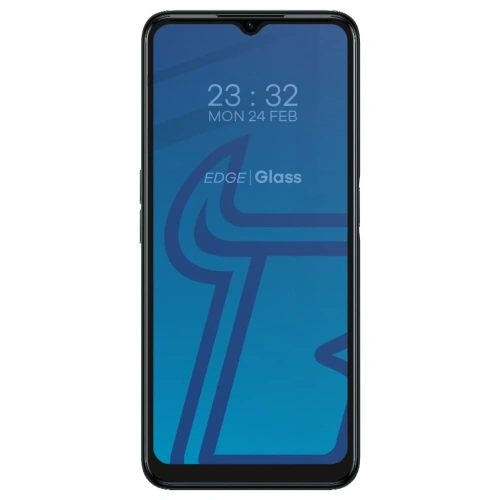 Szkło hartowane Bizon Glass Edge do Realme C35 czarne