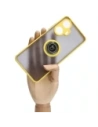 Wholesale Bizon Case Hybrid Ring Realme C55 smoky with a yellow frame - BIZ738 - {ean13} - Hurt