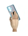 Wholesale Bizon Case Hybrid Ring Realme C55 smoky with a light blue frame - BIZ739 - {ean13} - Hurt