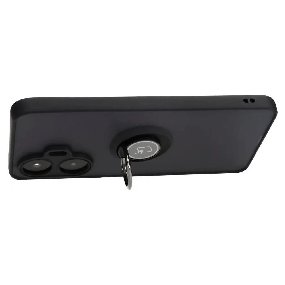 Wholesale Bizon Case Hybrid Ring Realme C55 smoky with a black frame - BIZ740 - {ean13} - Hurt