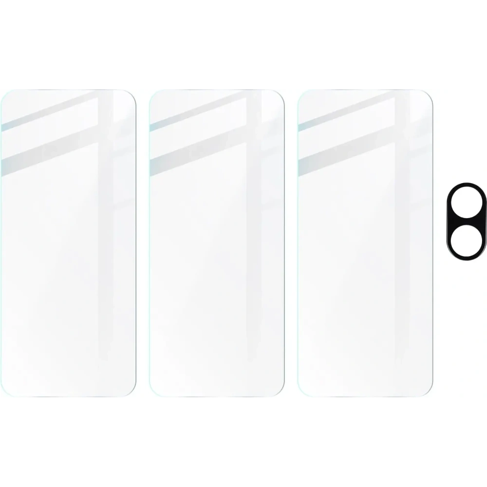Hurtownia GSM - 3x Szkło na ekran + szkło na aparat BIZON Clear 2 do Realme C55 - BIZ741 - {ean13} - Hurt