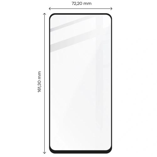 2x Szkło na ekran + szkło na aparat BIZON Edge 2 do Realme C55