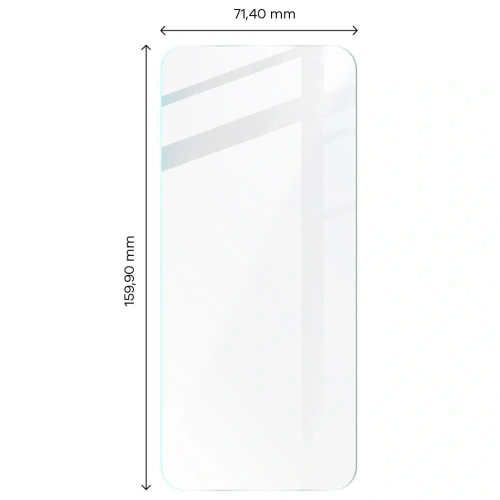 Szkło hartowane Bizon Glass Clear 2 do Realme C55 / OnePlus Nord CE 3 Lite