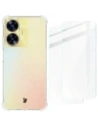 Etui + 2x szkło na ekran Bizon Case Clear Pack do Realme C55 przezroczyste