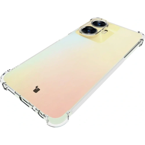Etui + 2x szkło na ekran Bizon Case Clear Pack do Realme C55 przezroczyste