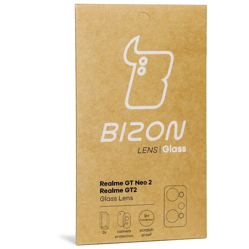 Hurtownia GSM - Bizon Lentilă din Sticlă Realme GT2/ Neo2 [2 PACK] - BIZ749 - {ean13} - Hurt