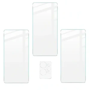Hurtownia GSM - Bizon Sticlă clară din sticlă securizată - 3 buc. + sticlă de lentilă Realme GT 2 Pro - BIZ750 - {ean13} - Hurt