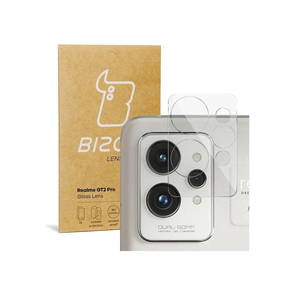 Wholesale Bizon Glass Lens Realme GT2 Pro [2 PACK] - BIZ751 - {ean13} - Hurt