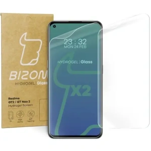 Hurtownia GSM - Fólie z hydrogelu na displej Bizon Glass Hydrogel Realme GT 2 / GT Neo 2 / GT Neo 3T [2 PACK] - BIZ757 - {ean13} - Hurt