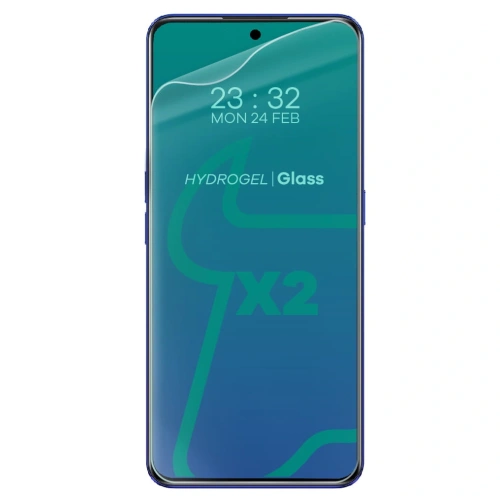 Folia hydrożelowa na ekran Bizon Glass Hydrogel Realme GT Neo 3 [2 PACK]