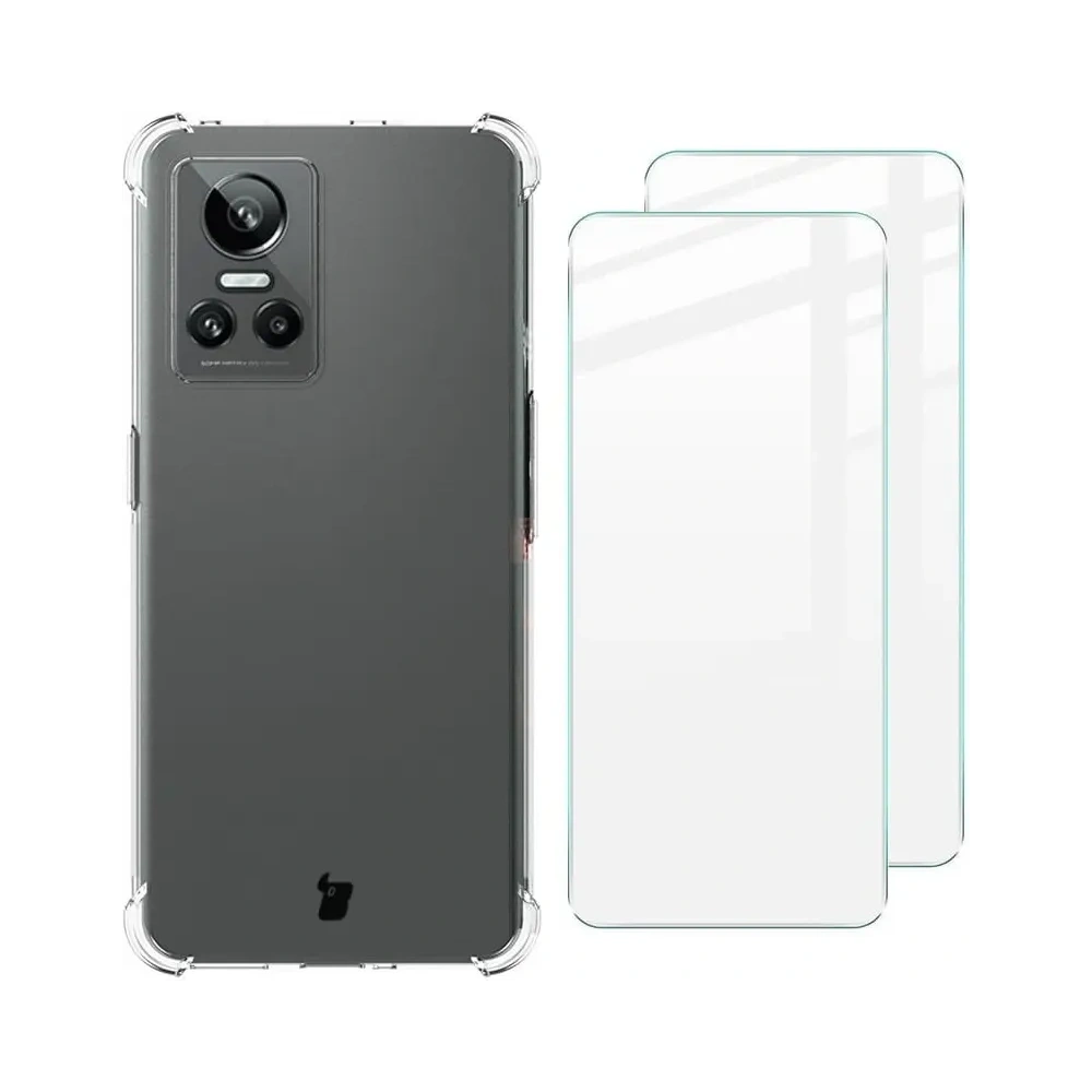 Hurtownia GSM - Bizon Case Clear Pack Hülle + 2x Bildschirmglas für Realme GT Neo 3 klar - BIZ759 - {ean13} - Hurt