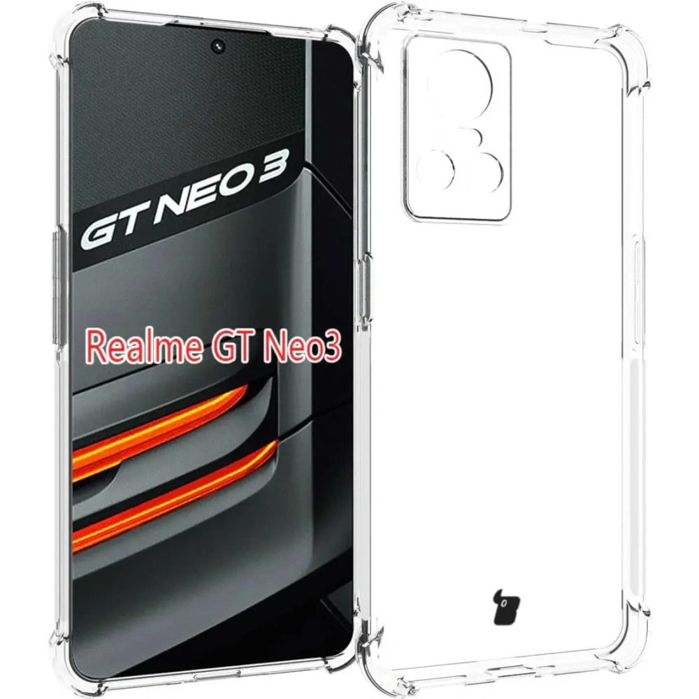 Hurtownia GSM - Bizon Case Clear Pack Hülle + 2x Bildschirmglas für Realme GT Neo 3 klar - BIZ759 - {ean13} - Hurt
