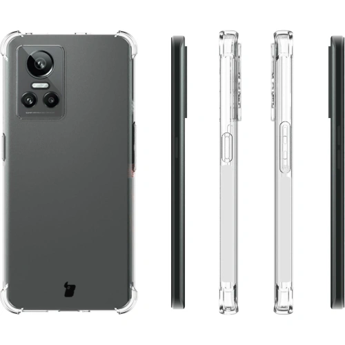 Etui + 2x szkło na ekran Bizon Case Clear Pack do Realme GT Neo 3 przezroczyste