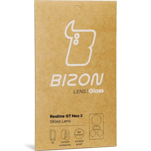 Szkło na aparat Bizon Glass Lens do Realme GT Neo 3 [2 PACK]