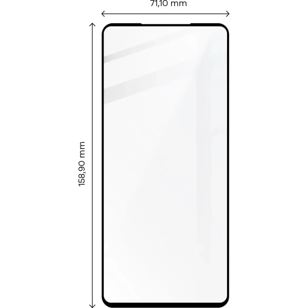 Wholesale Bizon Glass Edge tempered glass - [2 PACK] + lens protection Realme GT Neo 3 black - BIZ762 - {ean13} - Hurt