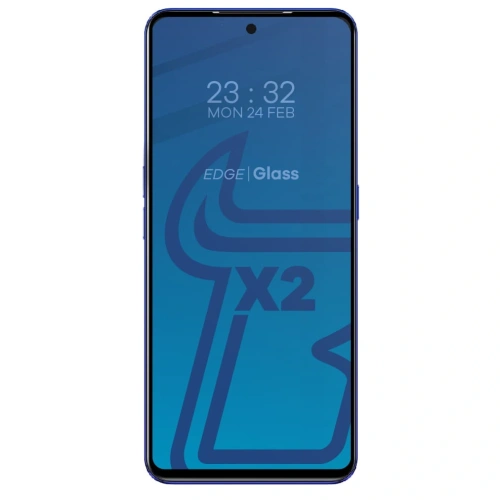 Szkło hartowane Bizon Glass Edge - [2 PACK] + ochrona na obiektyw Realme GT Neo 3