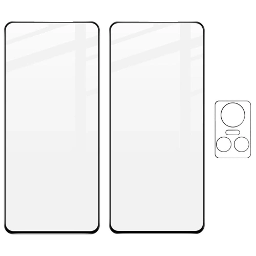 Szkło hartowane Bizon Glass Edge - [2 PACK] + ochrona na obiektyw Realme GT Neo 3