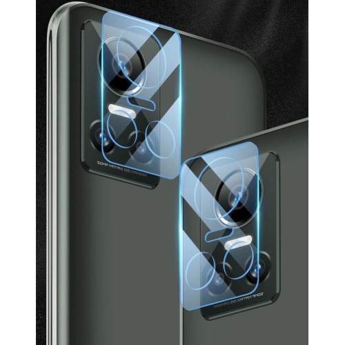 Szkło hartowane Bizon Glass Edge - [2 PACK] + ochrona na obiektyw Realme GT Neo 3