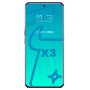 Hurtownia GSM - Bizon Sticlă Clară din sticlă temperată - 3 buc. + sticlă lentilă Realme GT Neo 3 - BIZ763 - {ean13} - Hurt