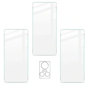 Hurtownia GSM - Bizon Glas Klar gehärtetes Glas - 3 Stk. + Linsenglas Realme GT Neo 3 - BIZ763 - {ean13} - Hurt