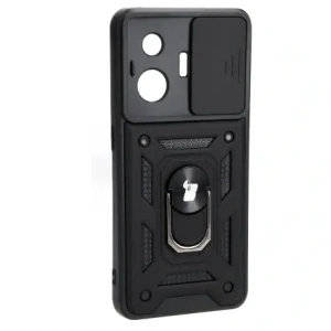 Hurtownia GSM - Etui Bizon Case CamShield Ring pro Realme GT3 černé - BIZ764 - {ean13} - Hurt