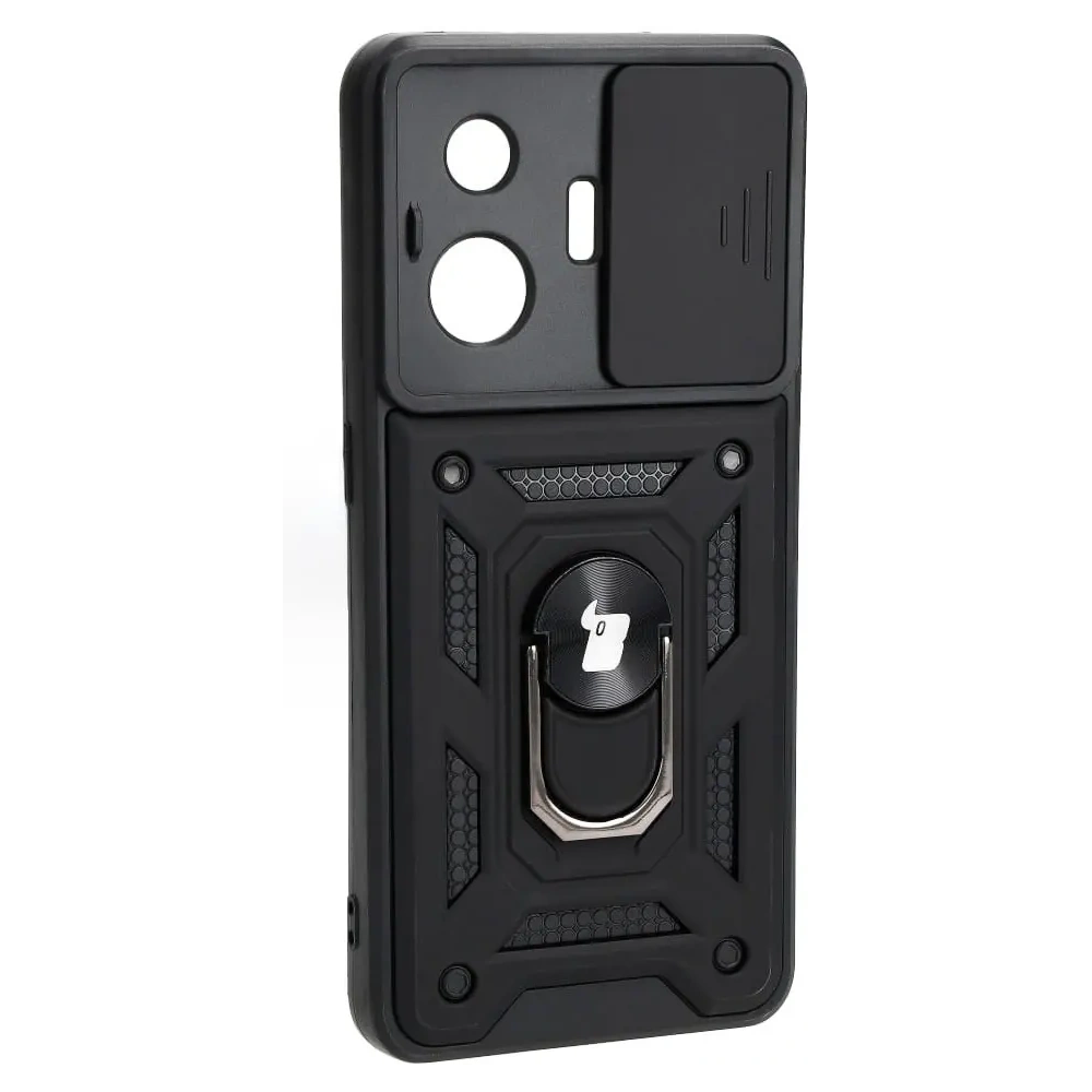 Hurtownia GSM - Bizon Case CamShield Gyűrű Realme GT3 fekete - BIZ764 - {ean13} - Hurt
