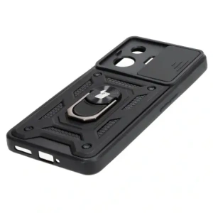 Hurtownia GSM - Etui Bizon Case CamShield Ring pro Realme GT3 černé - BIZ764 - {ean13} - Hurt