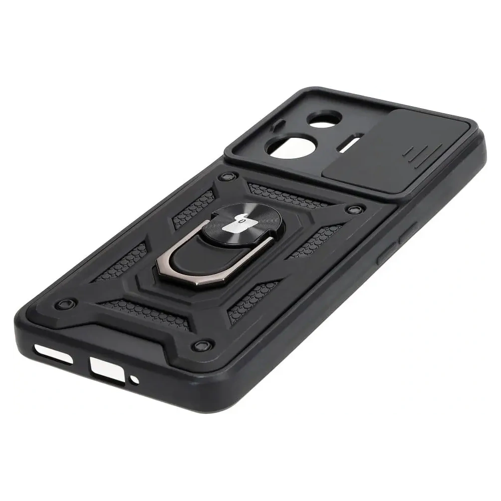Hurtownia GSM - Bizon Case CamShield Gyűrű Realme GT3 fekete - BIZ764 - {ean13} - Hurt