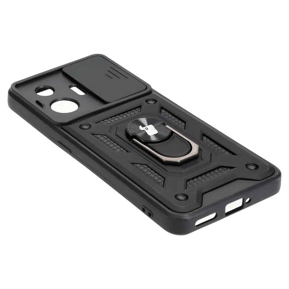 Hurtownia GSM - Bizon Case CamShield Ring Realme GT3 schwarz - BIZ764 - {ean13} - Hurt