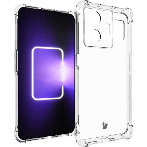 Elastyczne etui Bizon Case Salpa do Realme GT3 przezroczyste