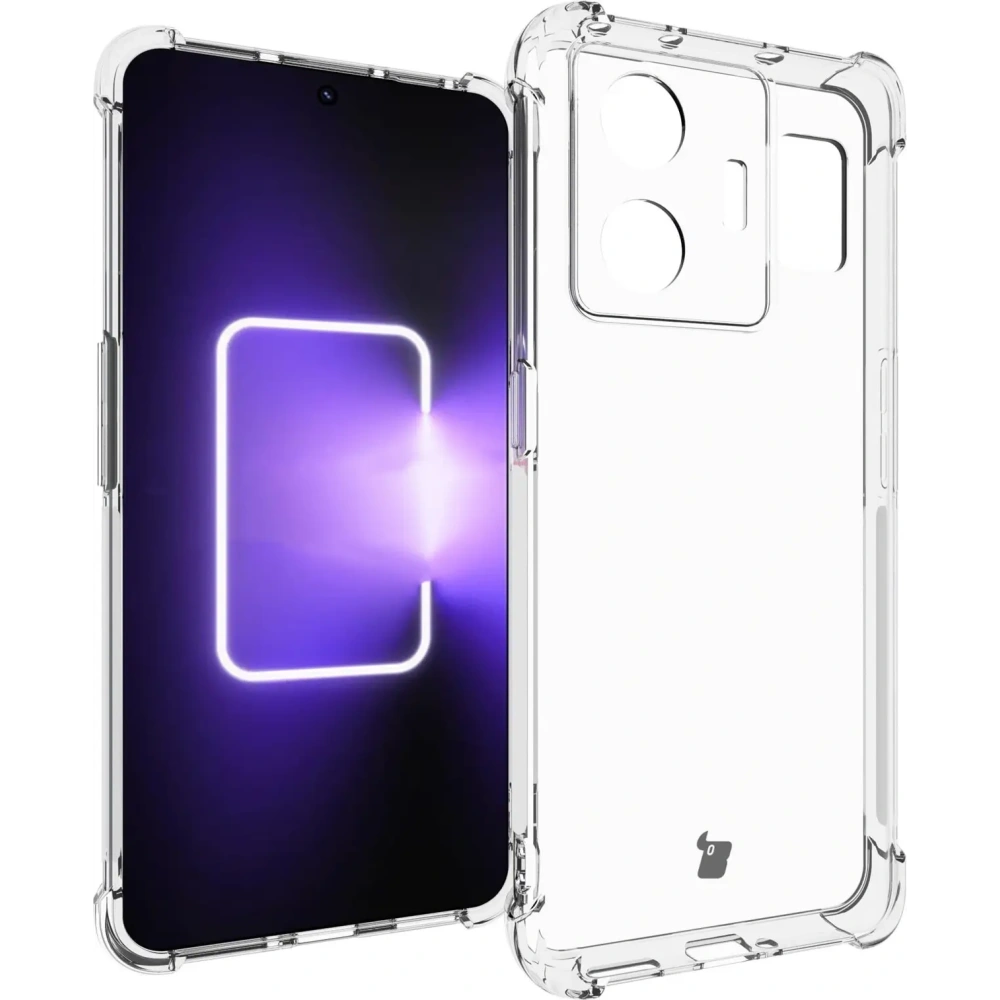 Hurtownia GSM - Elastyczne etui Bizon Case Salpa do Realme GT3 przezroczyste - BIZ765 - {ean13} - Hurt
