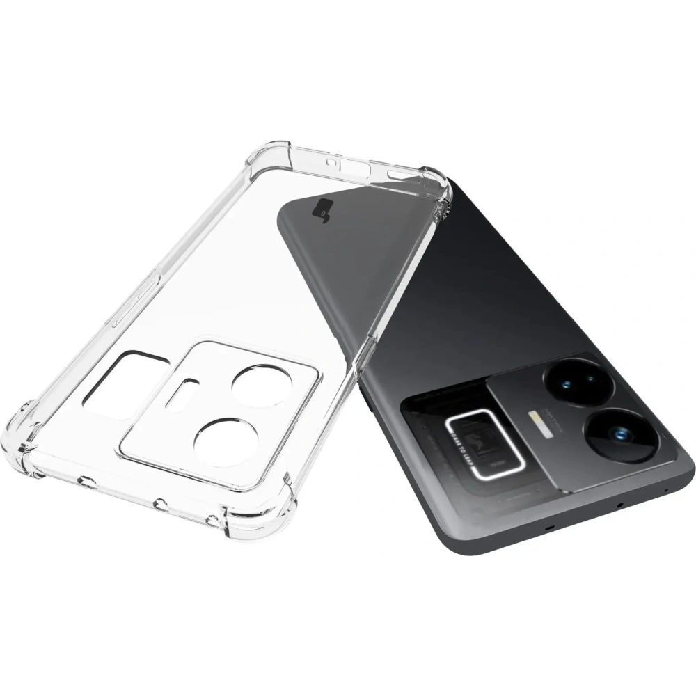 Hurtownia GSM - Elastyczne etui Bizon Case Salpa do Realme GT3 przezroczyste - BIZ765 - {ean13} - Hurt