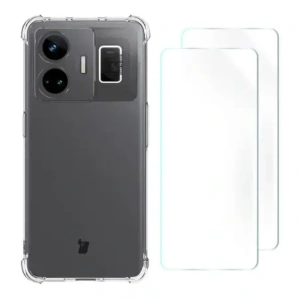 Wholesale Bizon Case Clear Pack case + 2x screen film Realme GT3 clear - BIZ766 - {ean13} - Hurt