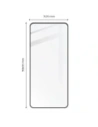 Hurtownia GSM - Szkło hartowane Bizon Glass Edge 2 do Realme GT3 czarne - BIZ767 - {ean13} - Hurt