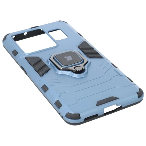 Etui Bizon Case Armor Ring do Realme GT3 niebieskie