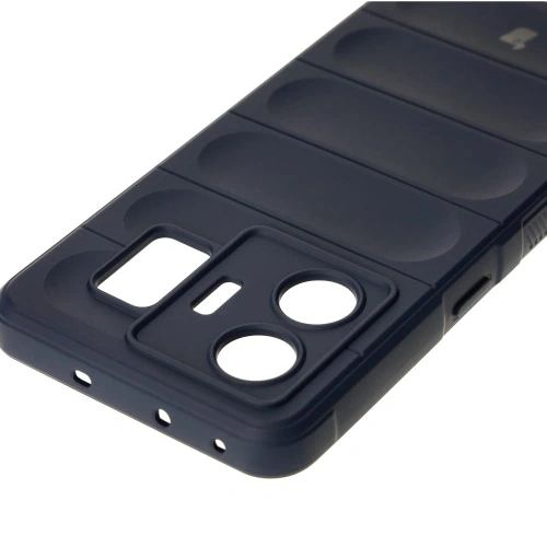 Pancerne etui Bizon Case Tur do Realme GT3 granatowe