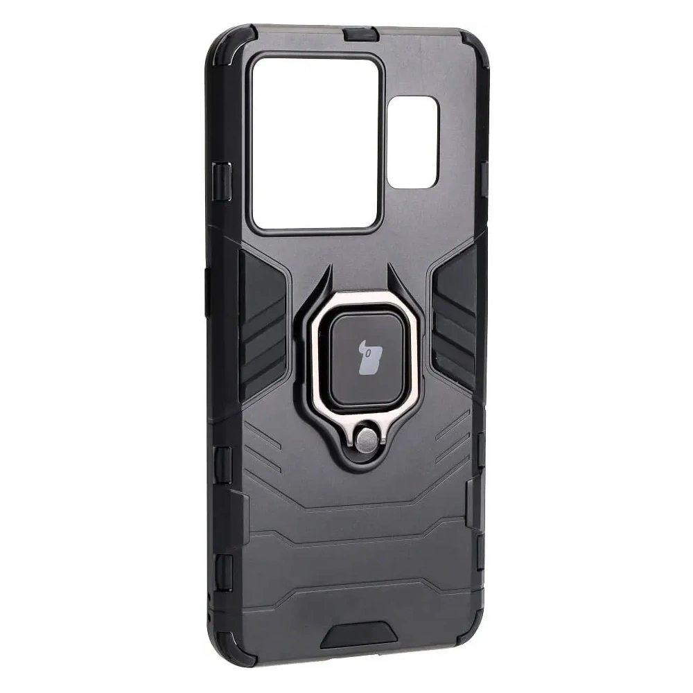Hurtownia GSM - Etui Bizon Case Armor Ring pro Realme GT3 černé - BIZ774 - {ean13} - Hurt